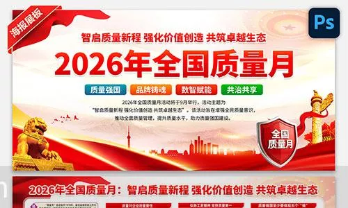2026年全国质量月
